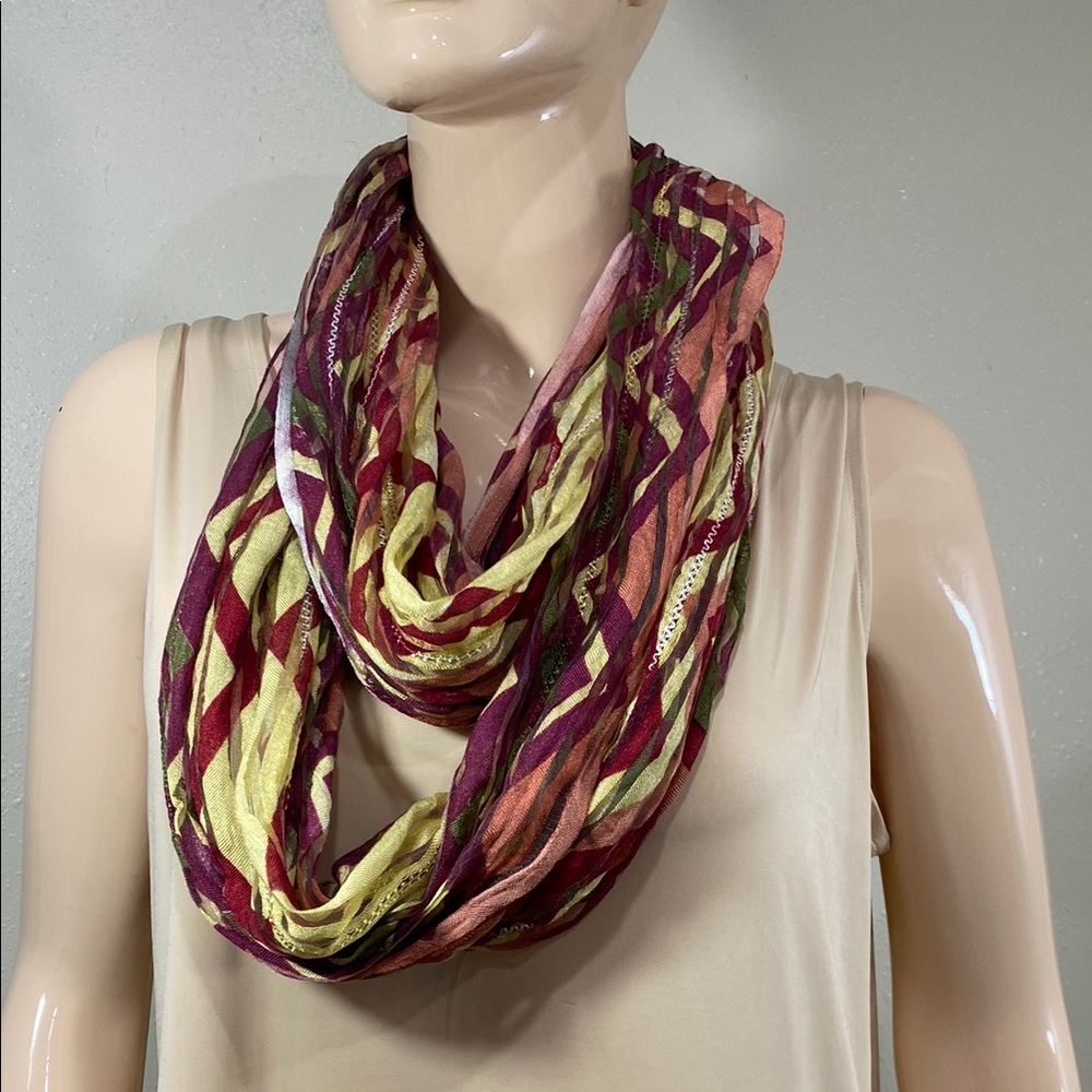 Multicolor Infinity Scarf
